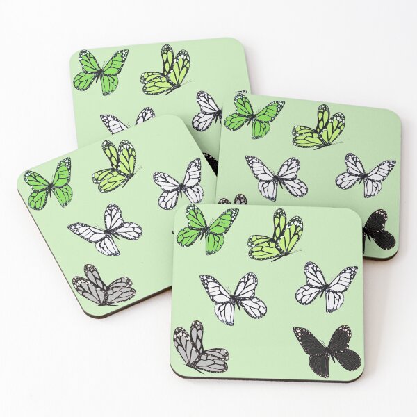 Item preview, aromantic butterflies designed and sold by calliedale.