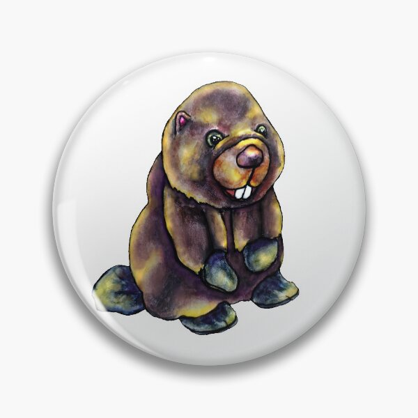 Item preview, Stuffed animal beaver illustration no background designed and sold by Pauletart.