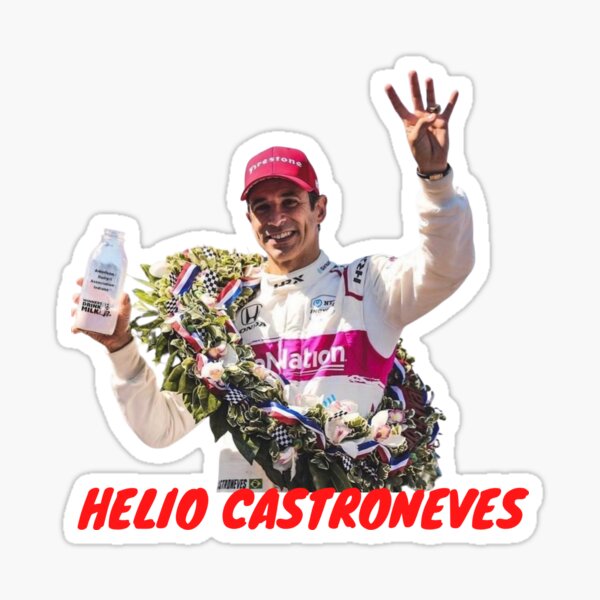 helio castroneves Sticker