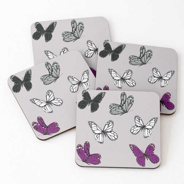 Item preview, asexual butterflies designed and sold by calliedale.