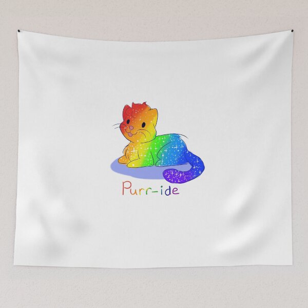 Item preview, Pride Cat Pun designed and sold by MellowArtStuff.