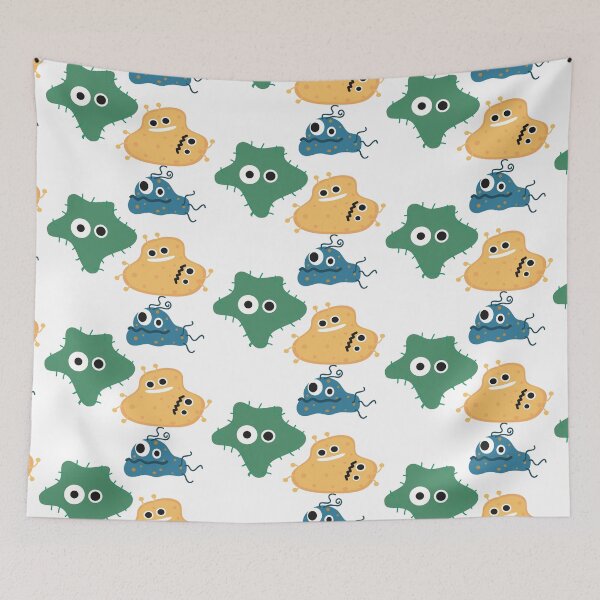 Item preview, Cartoon Bacteria designed and sold by BrinyTruthCo.