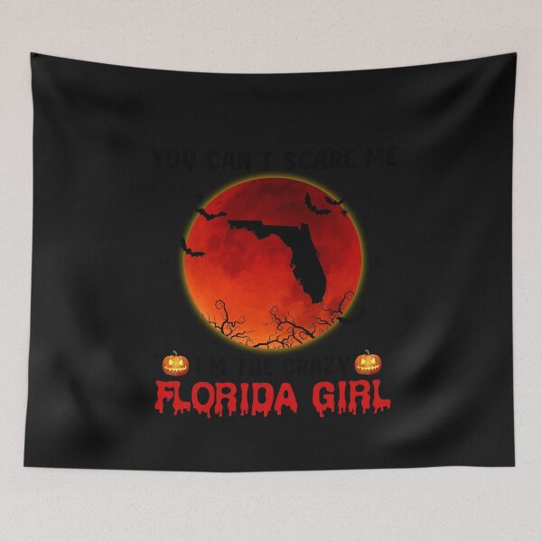 Item preview, You can't scare me I'm the crazy halloween Florida designed and sold by JohnEPerez.