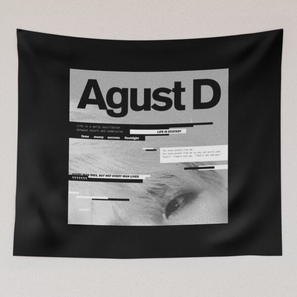 Item preview, Agust D T-ShirtAgust D_ Agust D Mixtape Cover designed and sold by PureAye.