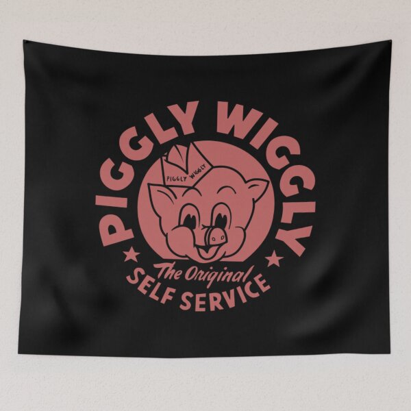 Item preview, Piggy T-Shirtpiggly wiggly designed and sold by PureAye.