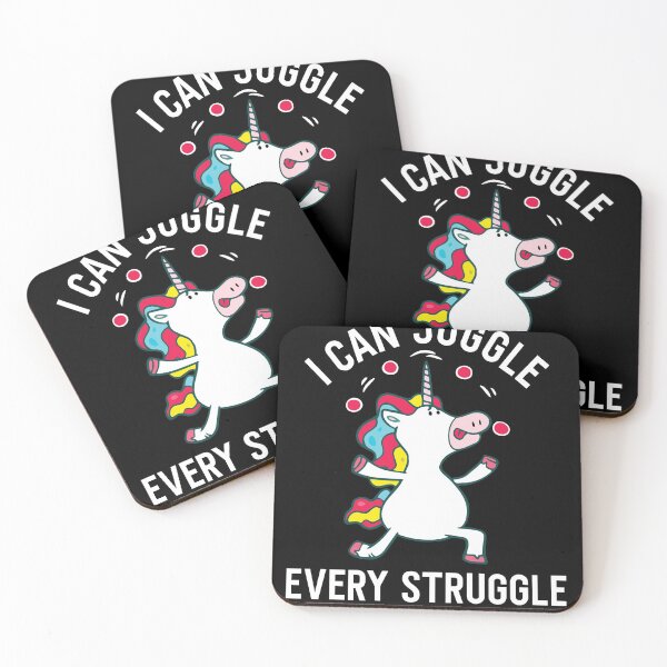 Item preview, Juggling Unicorn Juggler designed and sold by gloryandbliss.