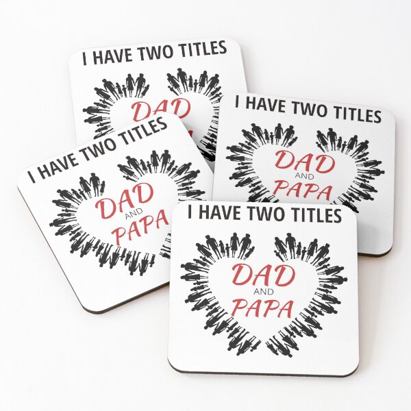 Item preview, I Have Two Titles Dad And Papa - Fathers Day Gift designed and sold by medbdj.