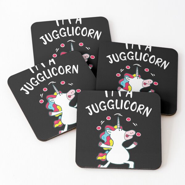 Item preview, Juggling Unicorn Juggler Jugglicorn designed and sold by gloryandbliss.