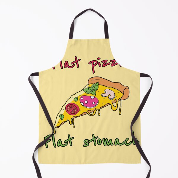 Item preview, Flat pizza Flat stomach designed and sold by LaftaDesign.
