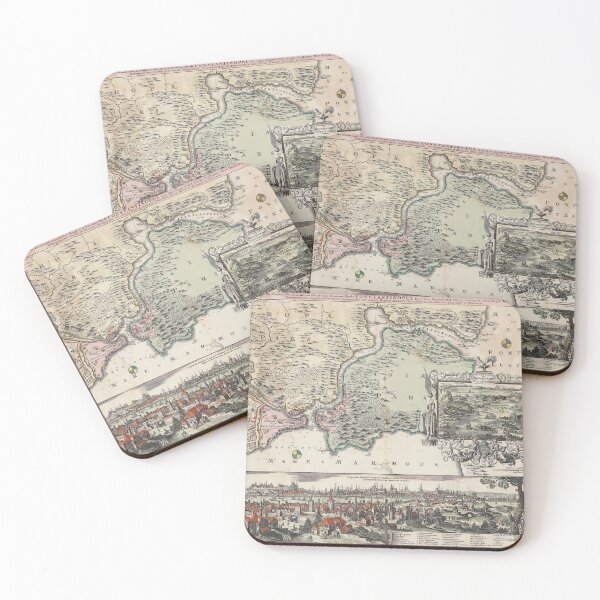 Item preview, Ancient Istanbul Map designed and sold by DeDesign Collective.