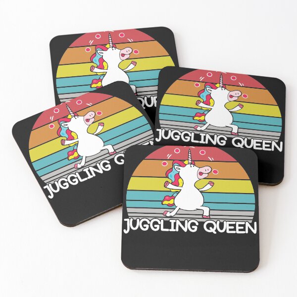 Item preview, Juggling Unicorn Juggler Juggling Queen designed and sold by gloryandbliss.