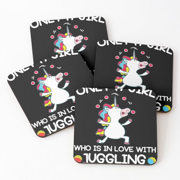 Item preview, Juggling Unicorn Juggler Juggling Juggle designed and sold by gloryandbliss.