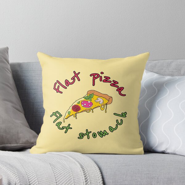 Item preview, Flat pizza Flat stomach designed and sold by LaftaDesign.