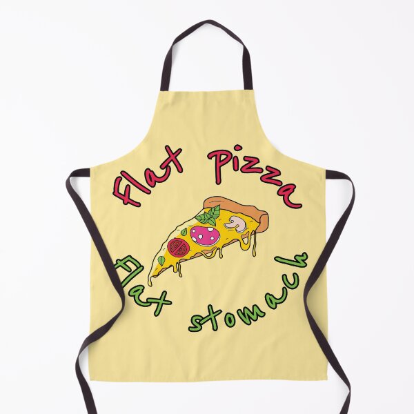 Item preview, Flat pizza Flat stomach designed and sold by LaftaDesign.