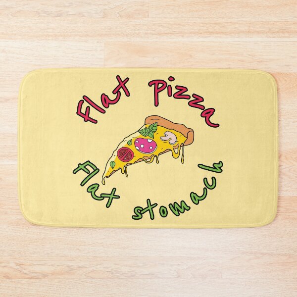 Item preview, Flat pizza Flat stomach designed and sold by LaftaDesign.