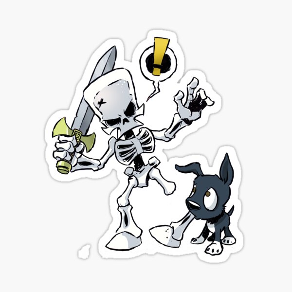 Bark n Bone - Pull your leg Sticker