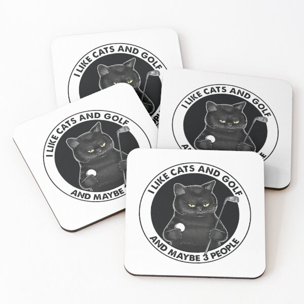 Item preview, I Like Cats and Golf and Maybe 3 People designed and sold by willylucas79.