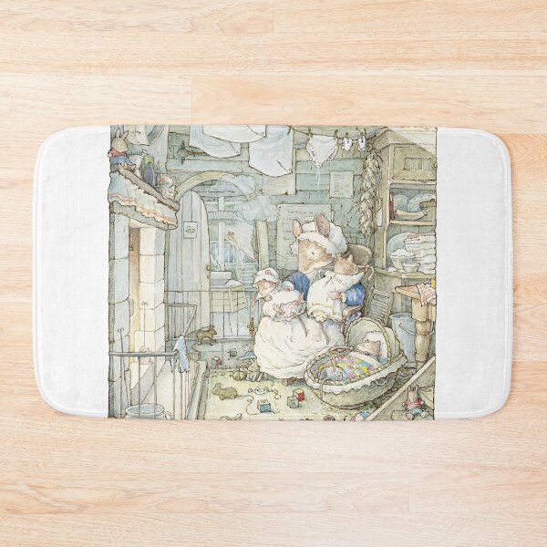 Item preview, Poppy and her babies sit by the fire designed and sold by BramblyHedge.