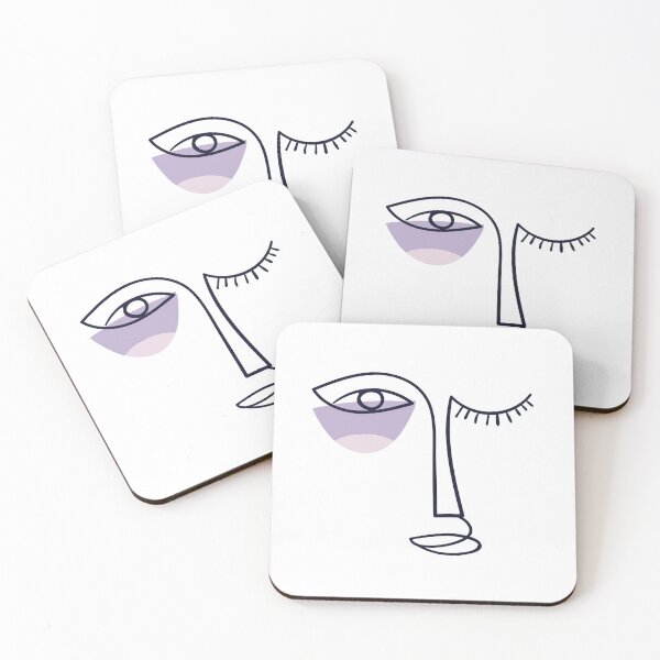 Item preview,  Woman smile Face girl drawing abstract abstractface oneline onelinedrawing, designed and sold by Queengood.