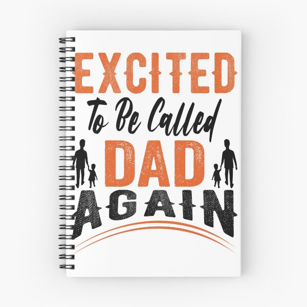 Item preview, Excited To Be Called Dad Again designed and sold by AmethystMurad.