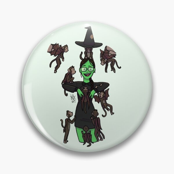 Item preview, Elphaba and Her Monkeys designed and sold by tmbcart.