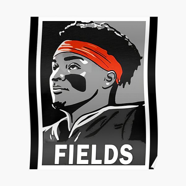 NFL Chicago Bears - Justin Fields 21 Wall Poster, 22.375 x 34 