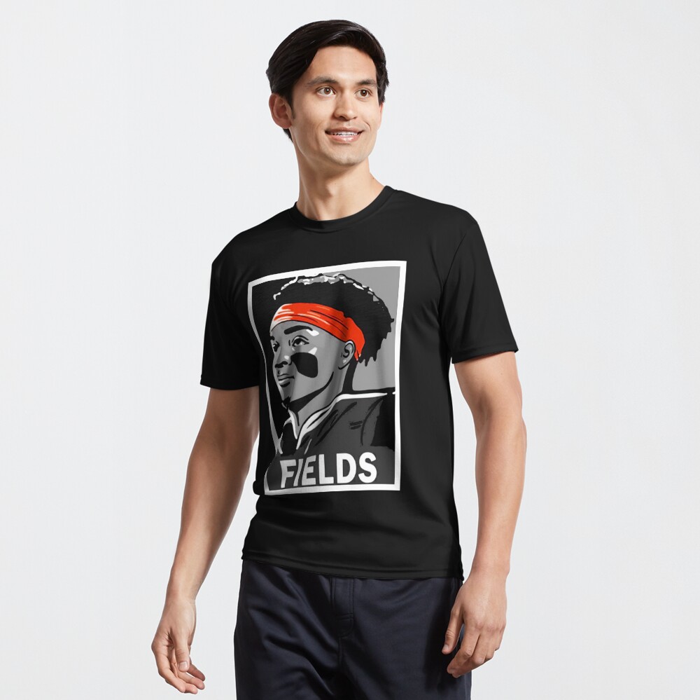 Justin Fields NFL Chicago Bears T-shirt for Sale by missbreeze, Redbubble