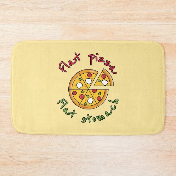Item preview, Flat pizza Flat stomach designed and sold by LaftaDesign.