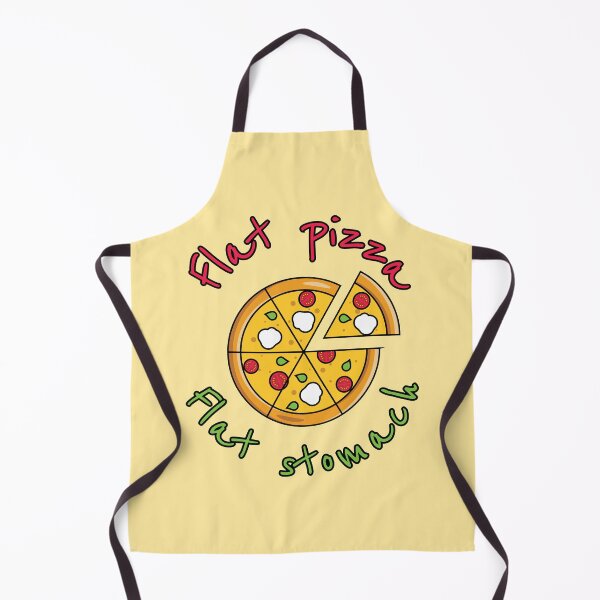 Item preview, Flat pizza Flat stomach designed and sold by LaftaDesign.