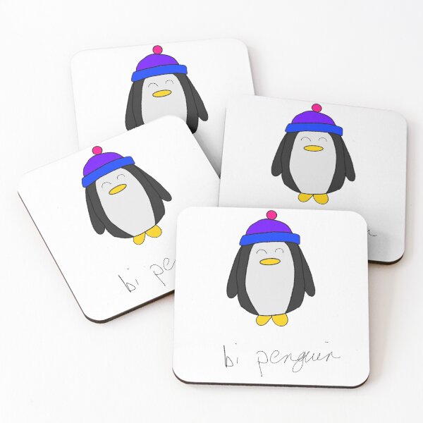 Item preview, Proud Penguins - Bi penguin designed and sold by Booky-Scififan.