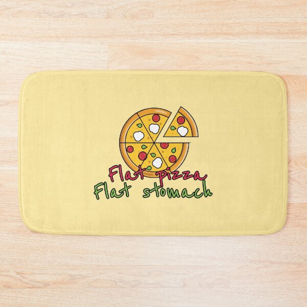 Item preview, Flat pizza Flat stomach designed and sold by LaftaDesign.