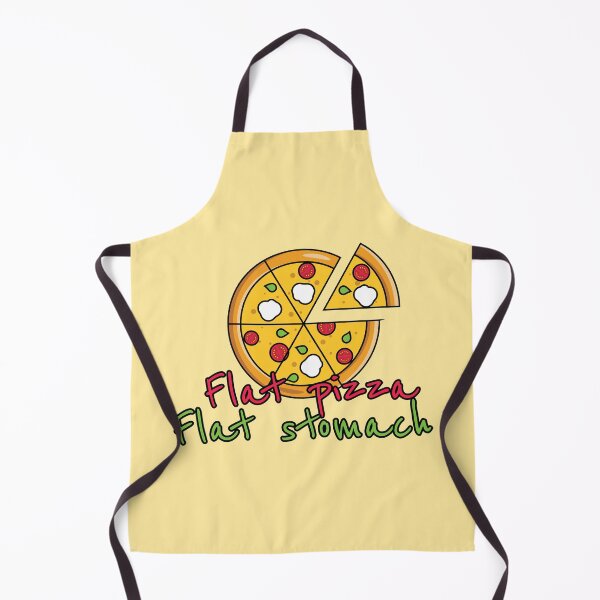 Item preview, Flat pizza Flat stomach designed and sold by LaftaDesign.