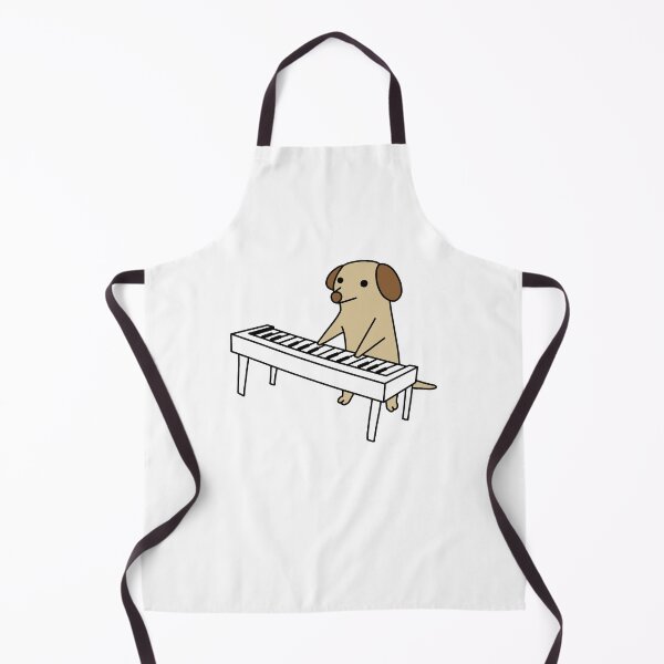 Item preview, Dog playing Piano designed and sold by line-on-line.
