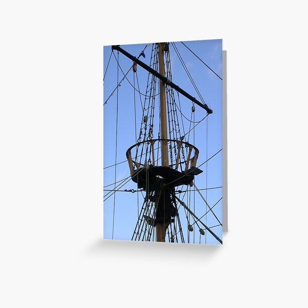 The Golden Hind, Brixham Greeting Card