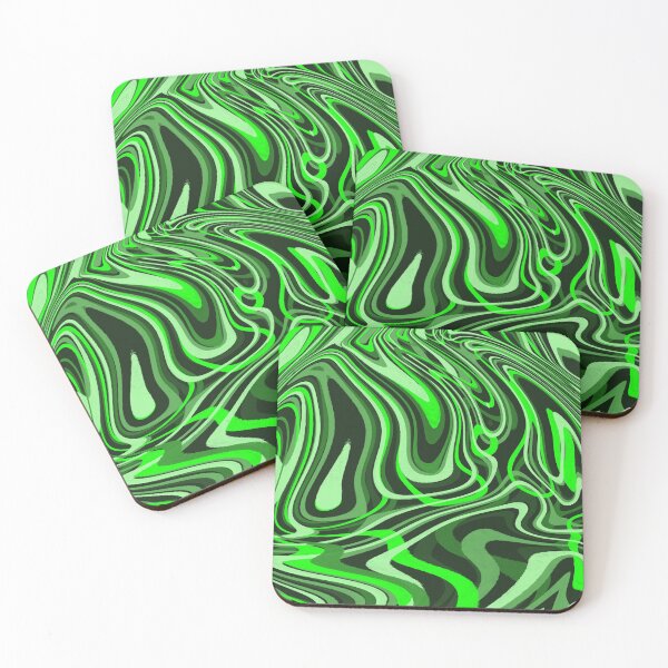 Item preview, Green Abstract Watermarble Design  designed and sold by Zeons-Art.