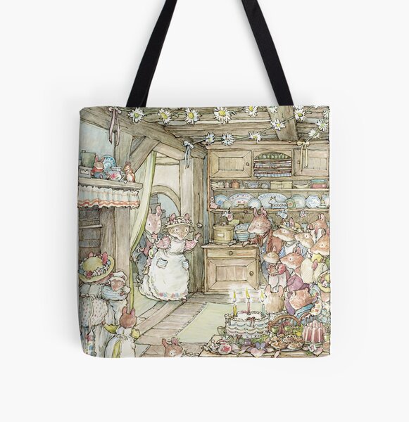 Surprise at Mayblossom cottage All Over Print Tote Bag