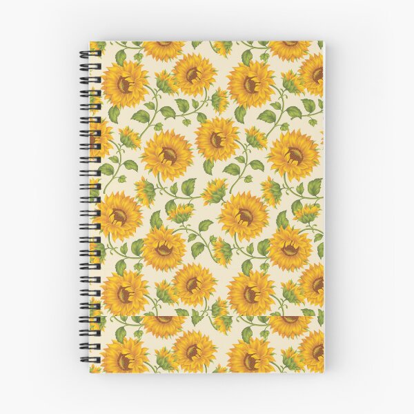 Item preview, Botanical Yellow Summer Sunflower pattern  designed and sold by RiseAlex.