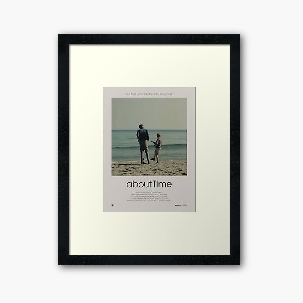About Time (2013) Minimalist - Framed Art Print