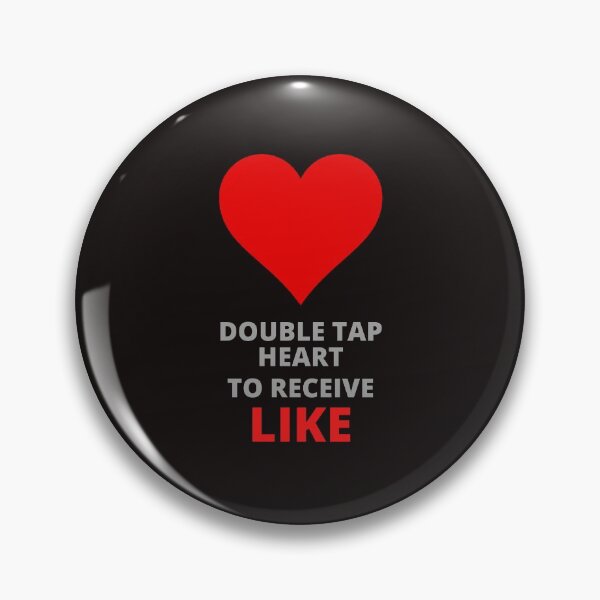 Item preview, Double Tap Heart To Receive Like designed and sold by ProBatavian.