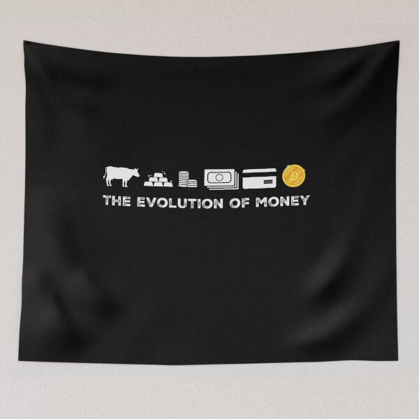 Item preview, The evolution of money with Dogecoin designed and sold by Amaeri.