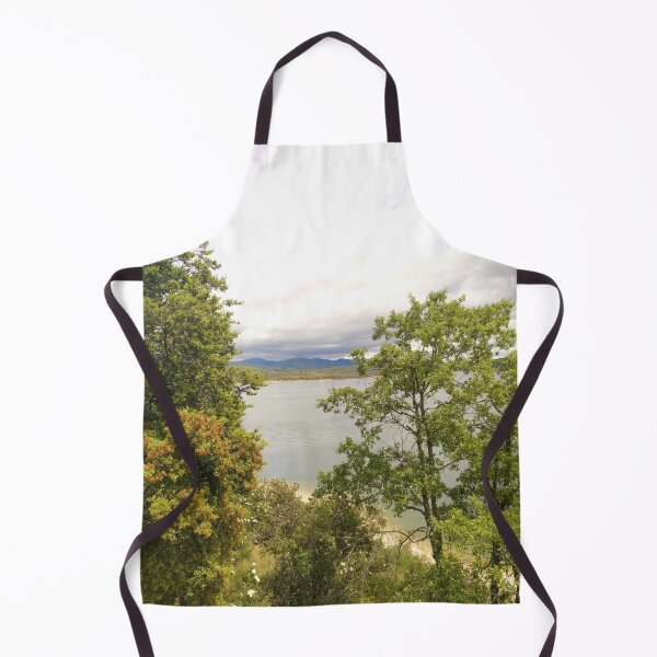 Item preview, Mountain range through the trees designed and sold by tattib.