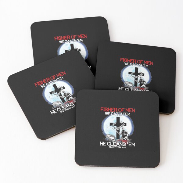 Item preview, Fisher Of Men We Catch Em He Cleans Em Matthew 4 19  designed and sold by Jubiquirky.