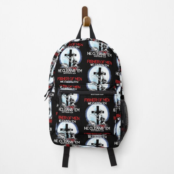 Item preview, Fisher Of Men We Catch Em He Cleans Em Matthew 4 19 designed and sold by Jubiquirky.