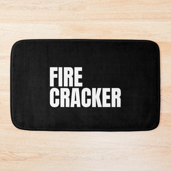 Item preview, Fire Cracker - FIRE movement- white text on black designed and sold by katiekendall.