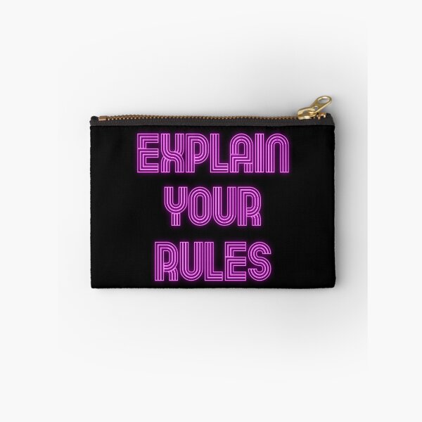 Item preview, Explain Your Rules  designed and sold by VikiQuick.