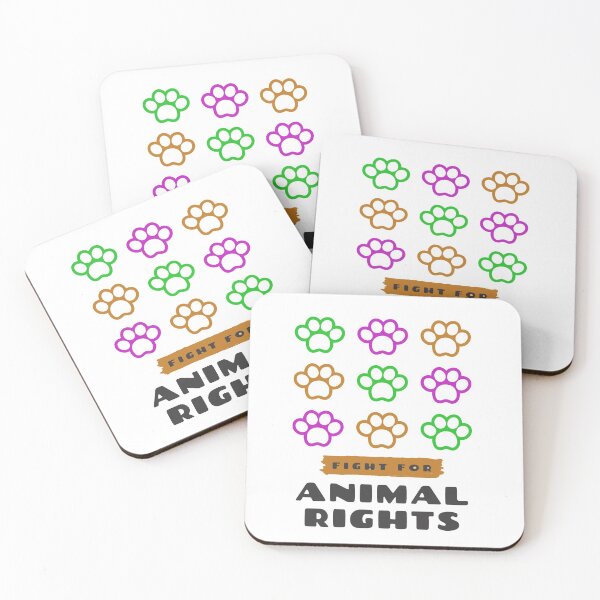 Item preview, Fight For ! Animal Rights - for animal lover designed and sold by Fersworks Bar. ⭐⭐⭐⭐⭐.