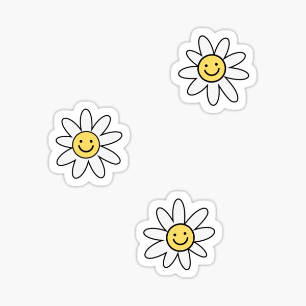 Tiny Flowers Vinyl Sticker Waterproof Bumper