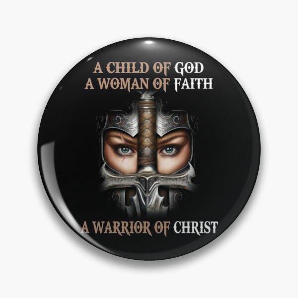 Item preview, Christian T-ShirtA Child of God A Woman of Faith A Warrior of Christ designed and sold by MapBon.