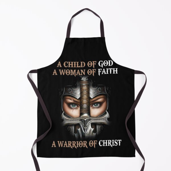Item preview, Christian T-ShirtA Child of God A Woman of Faith A Warrior of Christ designed and sold by MapBon.