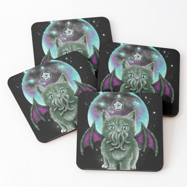 Item preview, Cthulhu T-ShirtCosmic Purrrcraft designed and sold by MapBon.